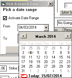 SPB System Builder Date Range